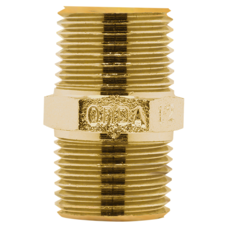 ONDA DOUBLE NEPPLE 1/2 KUNINGAN