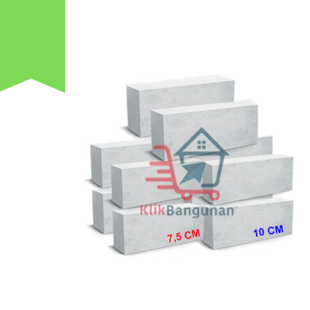 SNI BATA RINGAN GRADE A 7,5 CM PCS