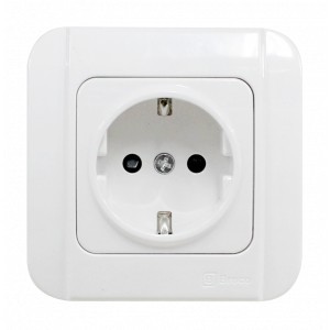 BROCO G154-55S (B) STOP KONTAK PENGAMAN (CHILD PROTECTION) SNOW WHITE (A)