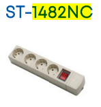 UTICON ST-1482NC (B) STOP KONTAK 4 LB + SAKLAR (DSC) 
