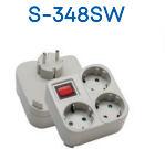 UTICON S-348SW (B) STOP KONTAK 3 IN 1 (DSC) 