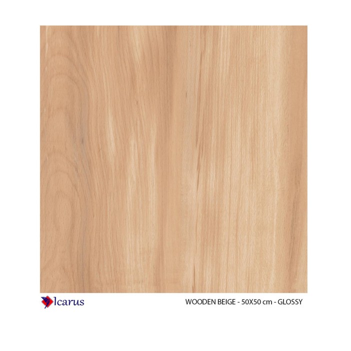 ICARUS WOODEN BEIGE KW 1 50X50