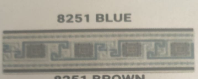 LIST KERAMIK 8251 BLUE 8x25