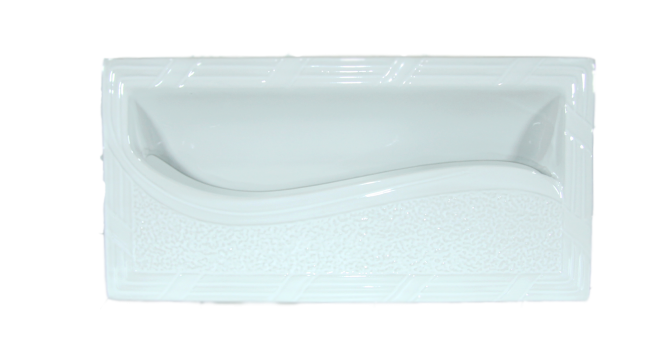 TRISENSA LOSTER KERAMIK RO-6E COLONIAL PUTIH 20X40 (DSC)