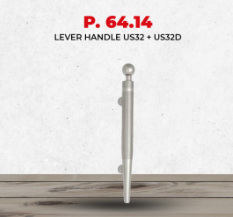 [DW020211045670] SOLID HANDLE P.64.14 US32+US32D (DSC)