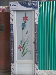 [DD020201025468] EDEN PINTU UPVC A065 PUTIH HANDLE KIRI (DSC)
