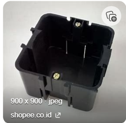 [EE030106034941] AR IMBODUS MANGKOK KOTAK HITAM