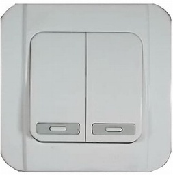 [EE030111054962] BROCO G162-55S (B) SAKLAR SERI SNOW WHITE (A)