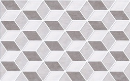 [FC040205026775] PLATINUM BEATRIX GREY EMBOSSED KW A 25X40 (A)